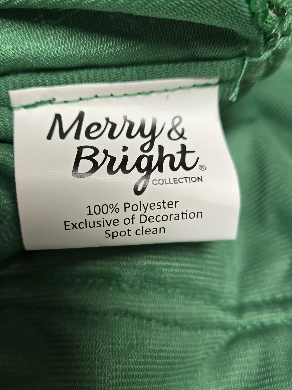 Merry & Bright Christmas Tree Pet Costume Medium NWT Sequin Holiday Outfit